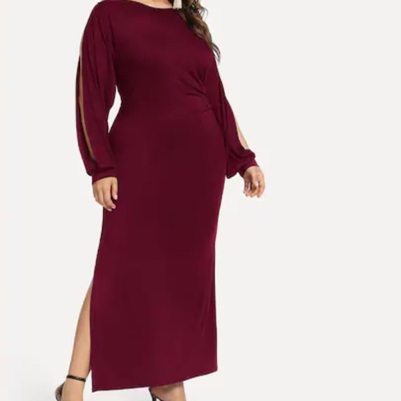 Split Sleeve Dress - Picture 4 of 4